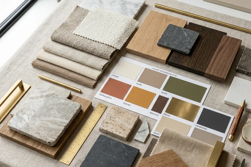 Muestrario de materiales y asesoría estética